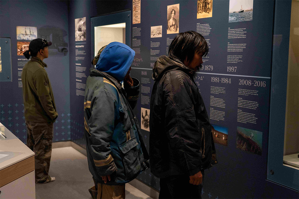 Residents tour the Centre after the grand opening.